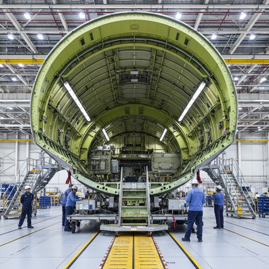 Boeing 787 Assembly Line