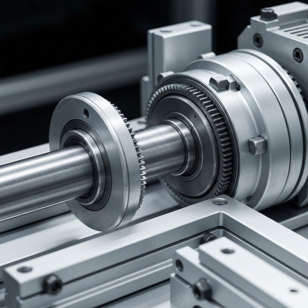 Close-up installation detail